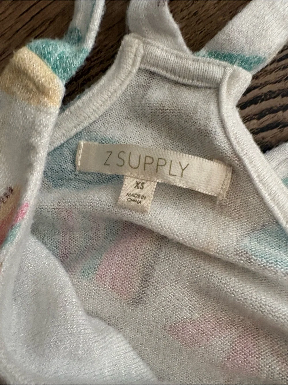 Z Supply Beach Print Pajama Lounge Set XS Top M Pants Coastal